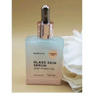 GlowMuse Glass Skin Serum Niacinamide Deep Hydration  1.69oz 12/27 Exp. NEW